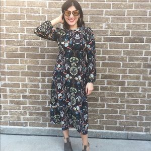 Floral Midi Dress